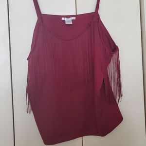 Fringe Red Top